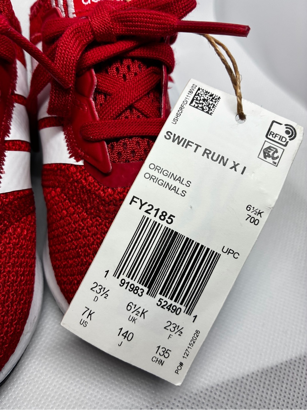 Adidas Originals Swift Run X Size 7K - Picture 4 of 5